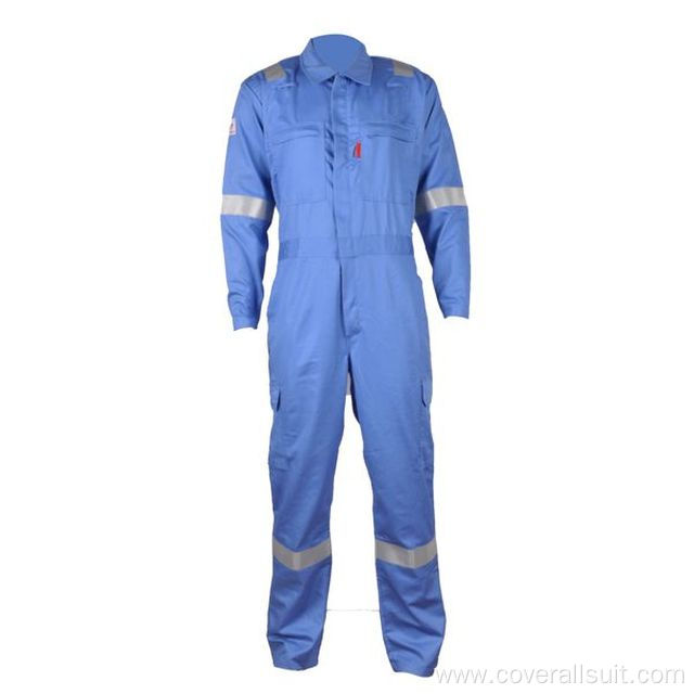 flame resistant workwear safety coverall