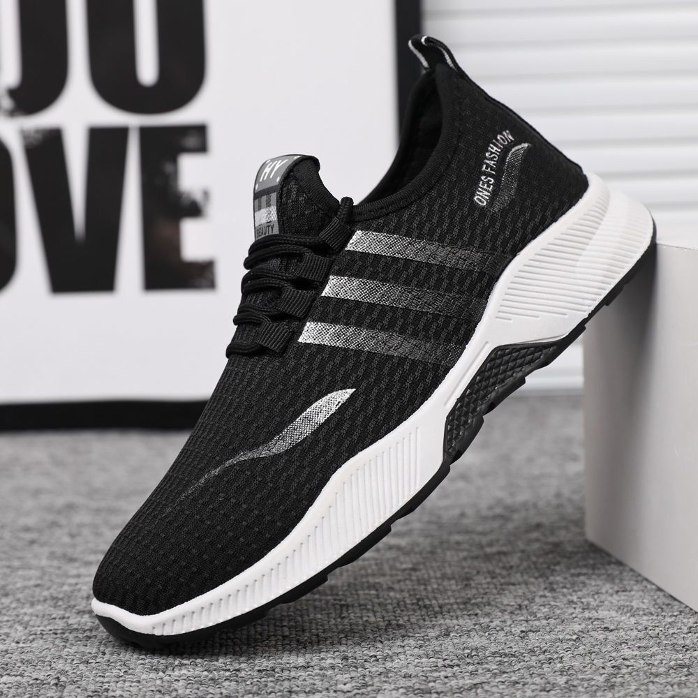 Cloth shoes spring summer middle-aged old men's casual and sports shoes