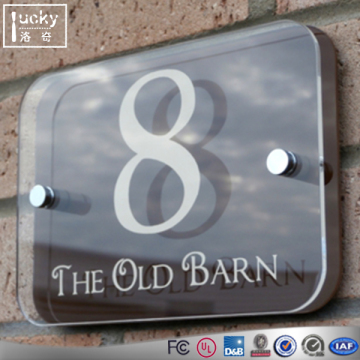 The Acrylic Master House Number Signs,Acrylic House Signs