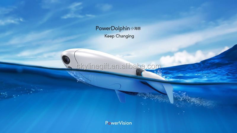 Powervision underwater Drone PowerDolphin Wizard Power Dophin Wireless Underwater Robert with 12MP 4K Camera