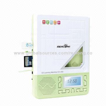 Portable CD/MP3 player with transcription function