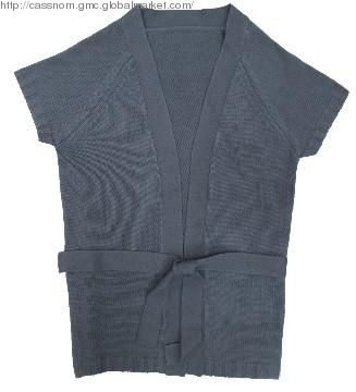 plain cardigan  sweaters with belt