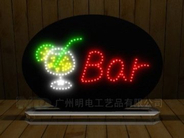 LED Bar Sign display,Indoor sign,promotion Sign,fiber optic signs