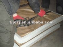 Corrugated steel roof tile