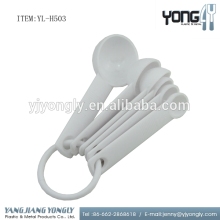 6pcs plastic spice spoon coffee measuring spoon measuring spoon