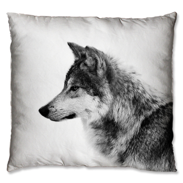cute  wolf design cushion