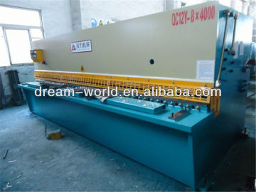 10mm Metal plate shearing machine , hydraulic shearing machine