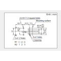 Drehpotentiometer der Serie RK168