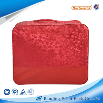 soft clear zipper PVC quilt packing bag