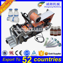 Best service self low cost manual labeling machine,self adhesive labelling machine for round bottles
