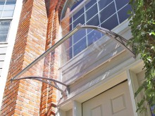 Plastic polycarbonate Economic canopies for balconies, balcony patio cover