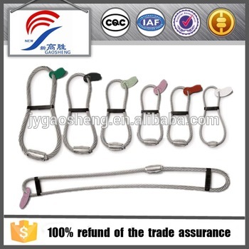 7X19 galvanized steel wire rope sling