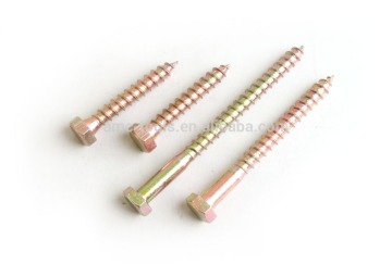 Hexagon head wood screw(80736 Screws, hexagonal head,wood screws)