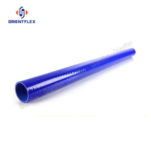 Straight fuel resistant high temperature silicone hose