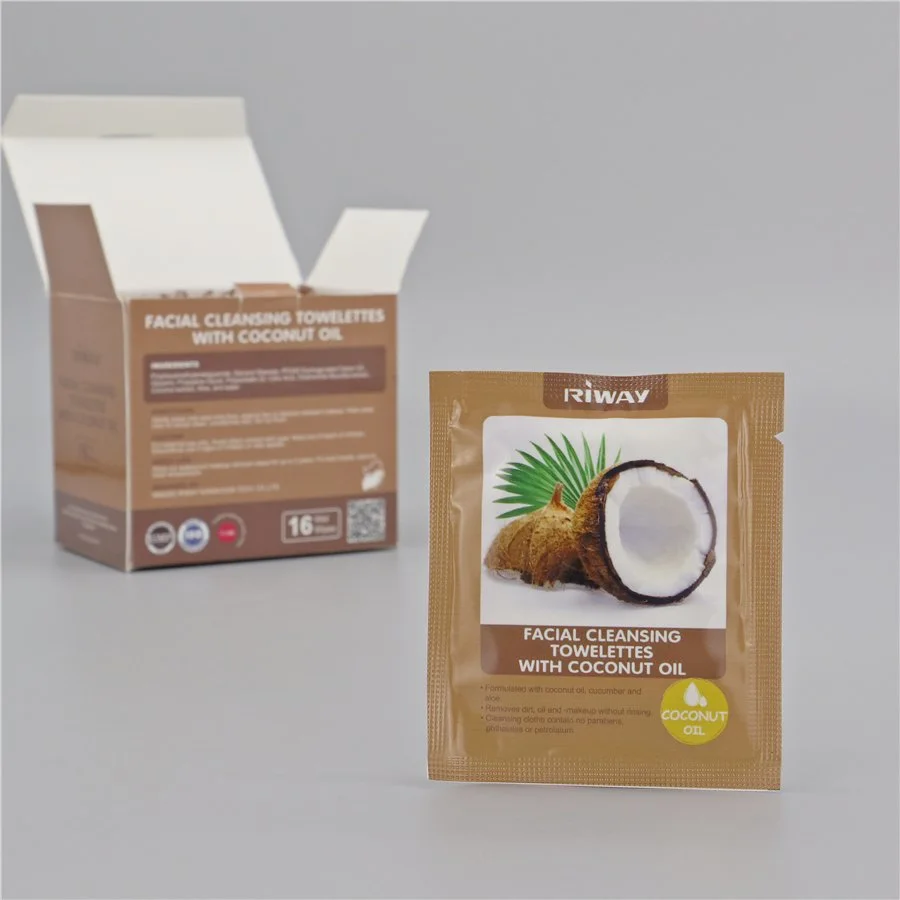 Cosmetic Makeup Remove Private Label Facial Wipes with Coconut Oil