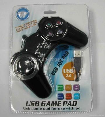 pc usb game pad with turbo