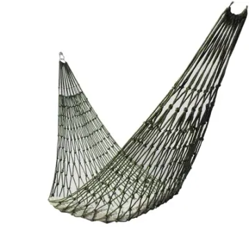 Outdoor Portable Nylon Rope Hanging Hammock for Camping Hiking