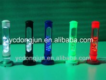 clour light in Glass Galileo Thermometer