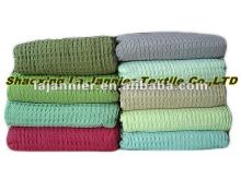 CS013-Small Waffle Blanket,Cotton Blanket, Thread Blanket, Cotton Cellular Blanket, Blanket