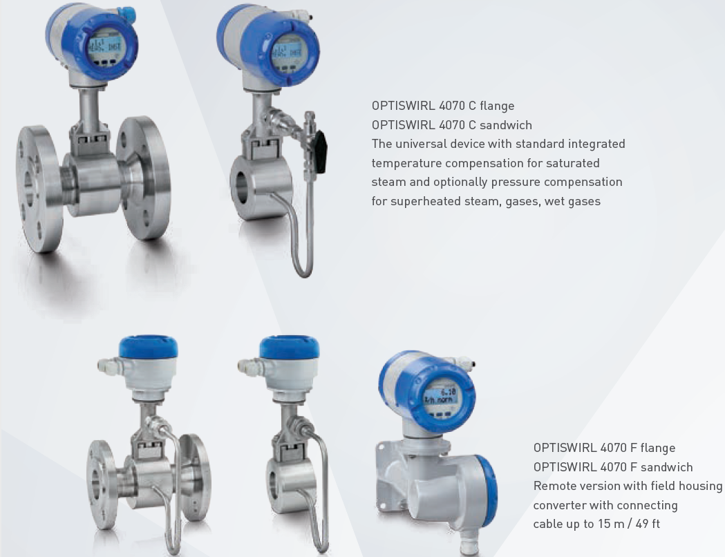 Krohne vortex flow meter