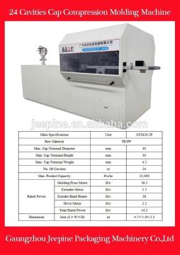 Cap Compression Molding Machine Cap Making Machine