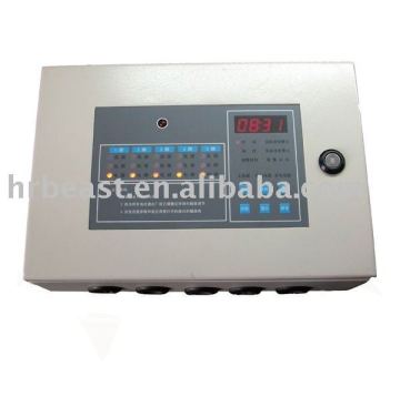 Multi-channel alarm controller system for combustible and toxic gas monitoring