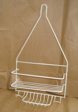 metal wire shower caddy