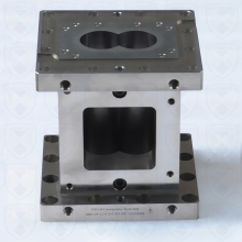 Extruder Counter Rotating plastic extrusion barrels