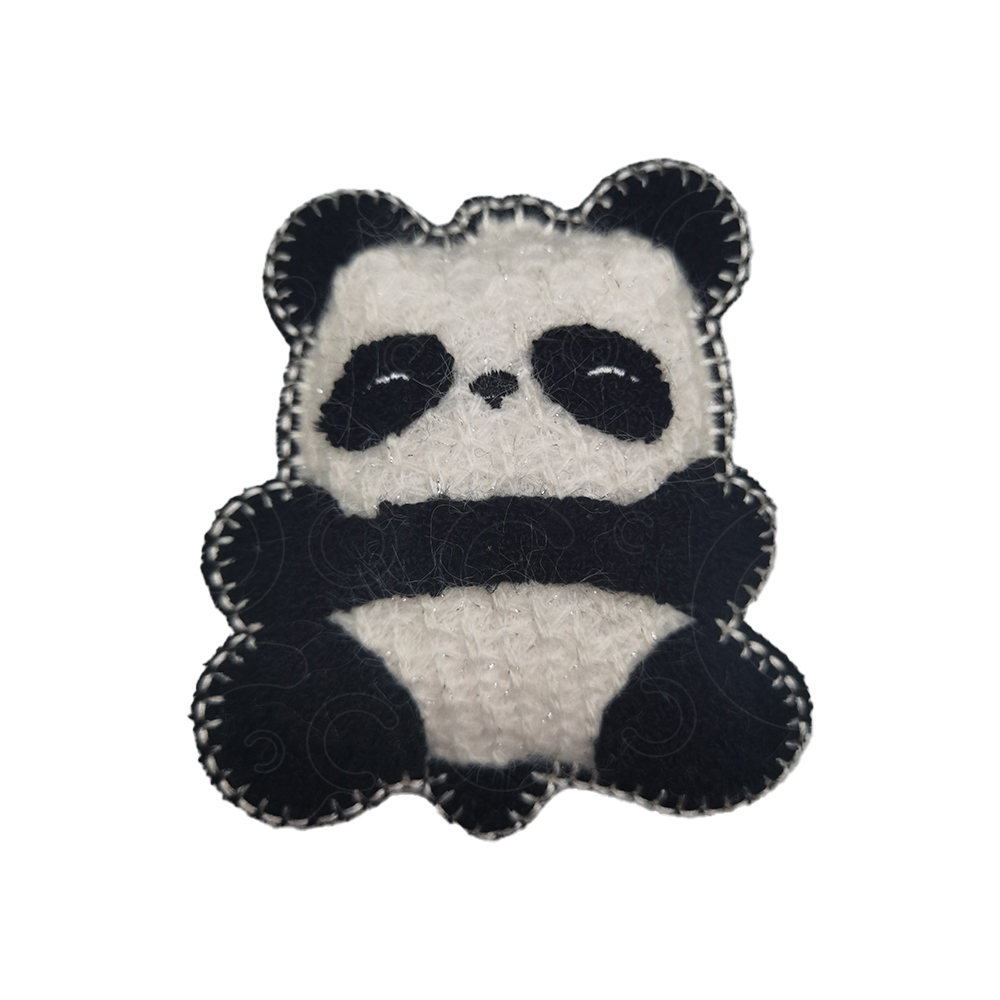 Huy hiệu vải thêu hình động vật Animal image fabric embroidered badge