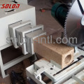 Large market with Wood pallet grinding crusher