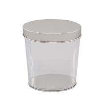 candy storage round pvc clear plastic cylinder container
