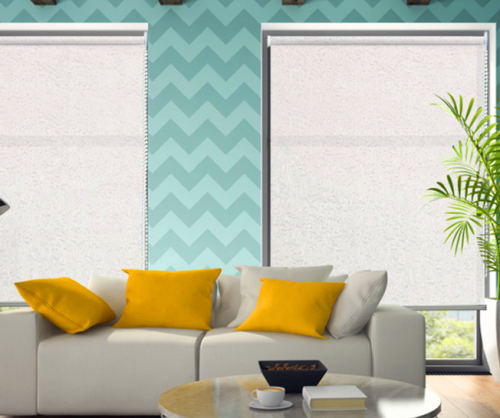 Polyester Jacquard Dyed Blind Roller Shade Curtains