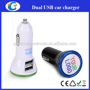 dual usb car chargers promotional giveaways for car stores