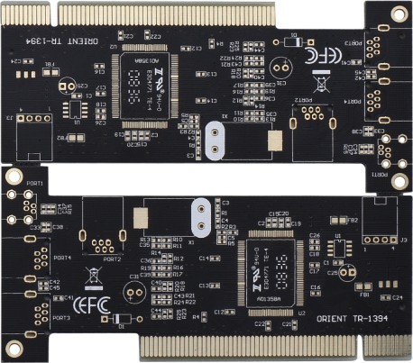 แช่ทองสำรองทอง Fingers หลายชั้นพิมพ์ PCB แผงวงจร