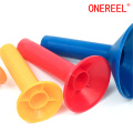 Polyester naaipraad leeg plastic spoel