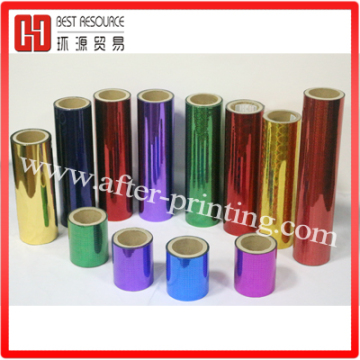 Gloss Color BOPP Thermal Lamination Holographic Film for Paperbag
