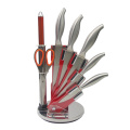 Cuchillo de cocina de acero inoxidable 8pcs