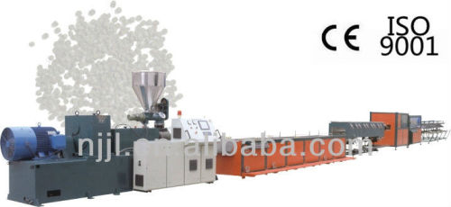 WPC extruding production line