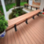 Hot!! Multifunctional and useful WPC decking bench