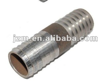 Chromed/black Carbon Steel king Nipple