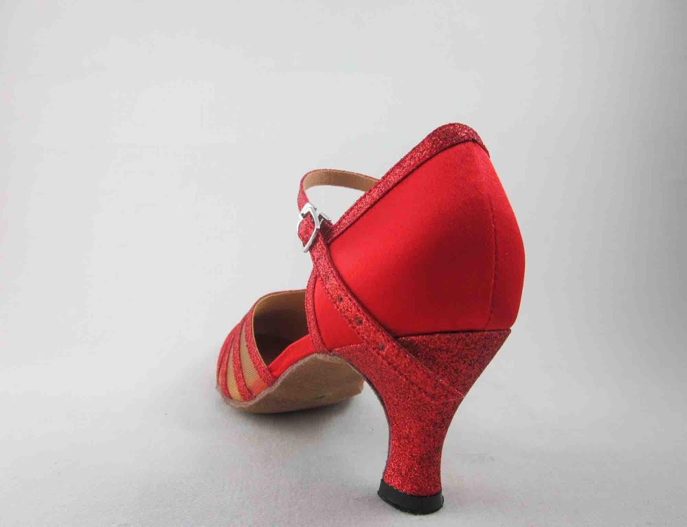 Red Ballroom Shoes For Womens