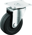 Lätta Duty Swivel Plate Gummi Casters