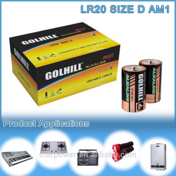 Radio battery LR20 d battery alkaline