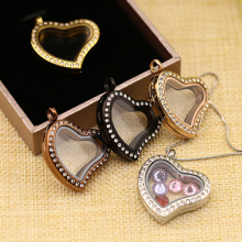 Heart Locket Chain Jewelry Pendant Bracelet