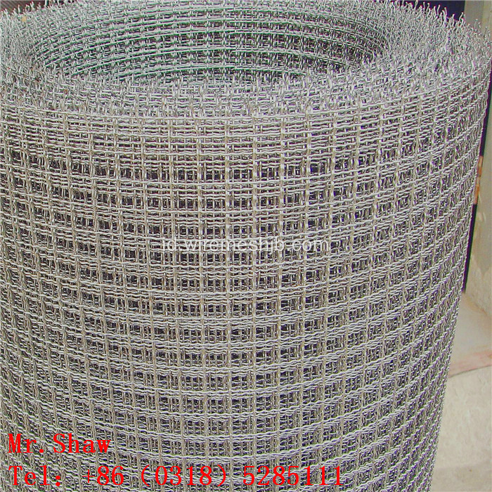 304 Stainless Steel 10mm X 10mm Berkerut Wire Mesh