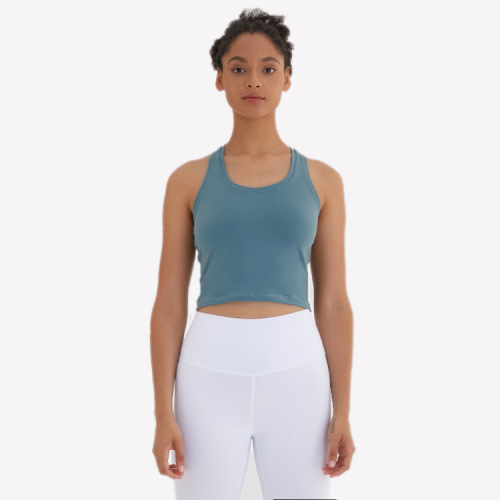 Fitness Yoga Crop Tops ji bo jinan