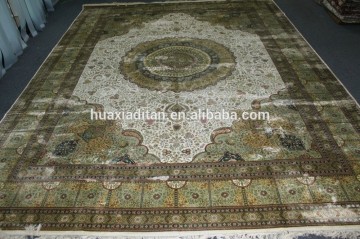 collection!luxurious handknotted turkish silk carpet double knots