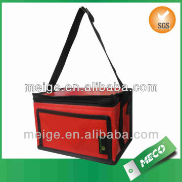 reusable cooler bag/ thickness cooler bag/cooler shoulder bag with long strap