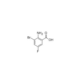 2-Amino-3-bromo-5-fluorobenzoic acid, Purity 95%  259269-84-6