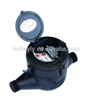 Multi Jet plastic body water flow meter